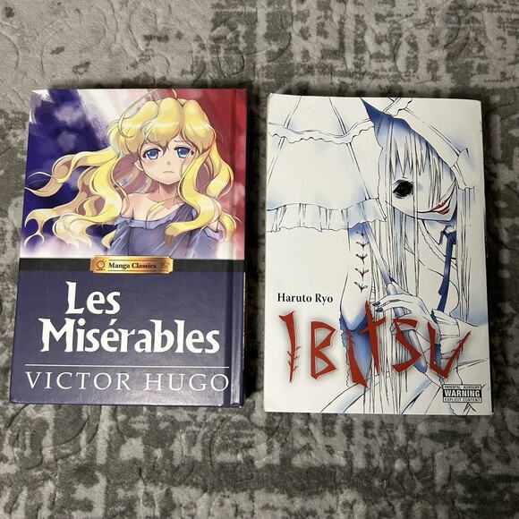 Manga Books - Classics Les Miserables Victor Hugo & IBITSU by Haruto Ryo - Picture 1 of 9